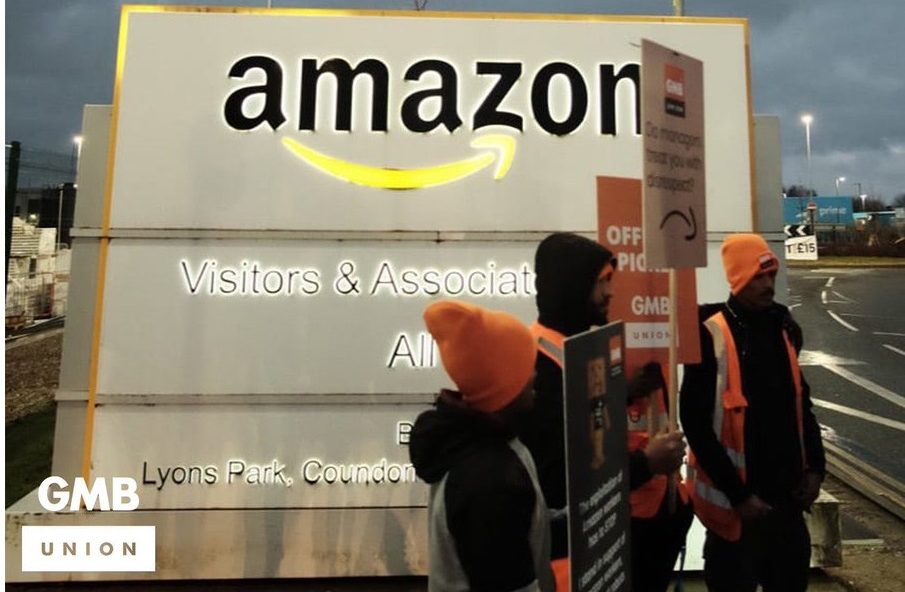 AMAZON WORKERS ON THE CUSP OF HISTORIC RECOGNITION IN THE UK