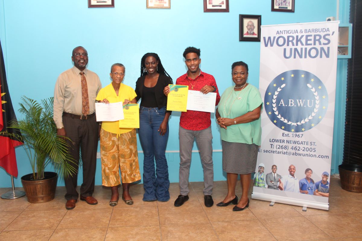 Two Students Successfully Complete French Course through ABWU Training Program