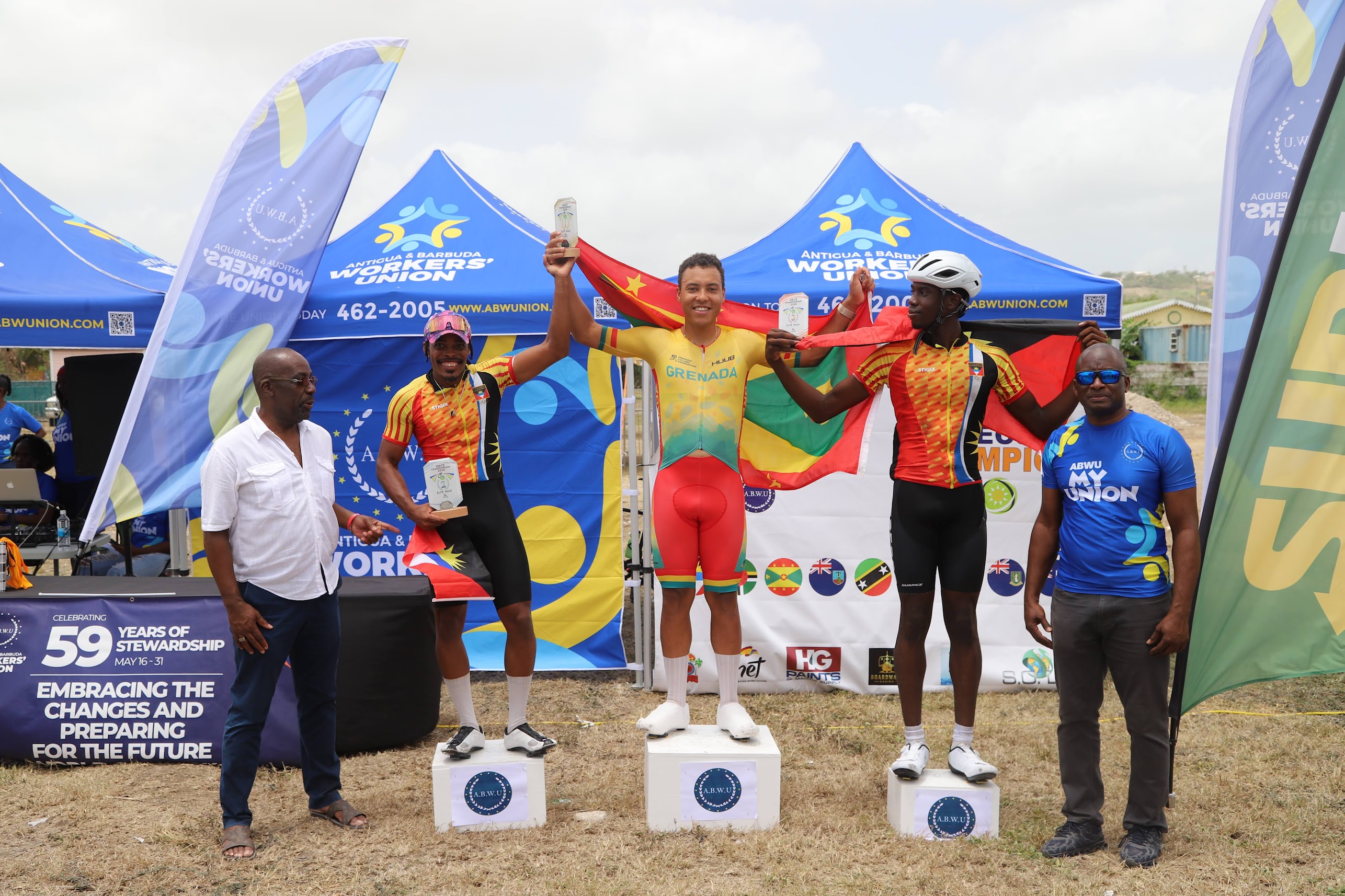 Walters Claims OECS Elite Crown as Caribbean Cyclists Shine in Antigua & Barbuda
