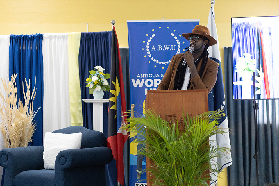 Former UNESCO official Jamion Knight delivers inspirational address at ABWU Youth Congress