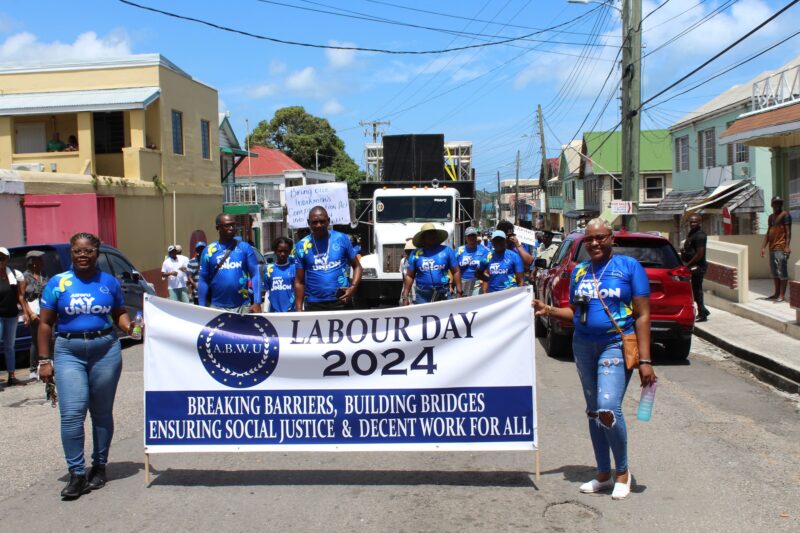 Less than favorable working conditions dominate remarks at ABWU Labour Day Rally