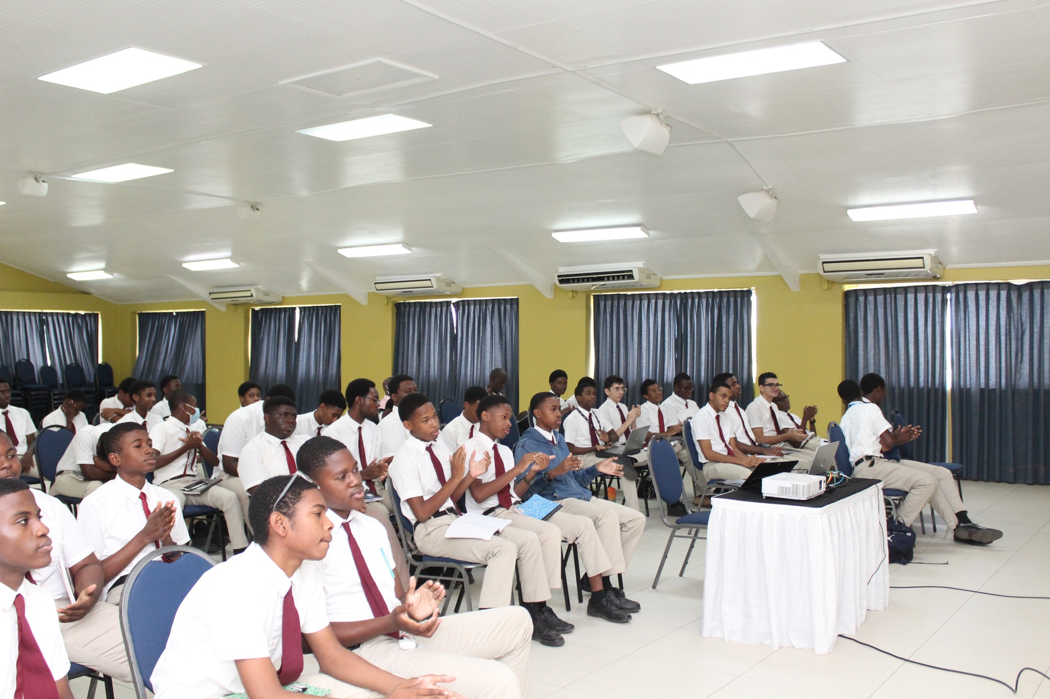 St. Joseph’s Academy Students Engage with Trade Union History During ABWU Lecture