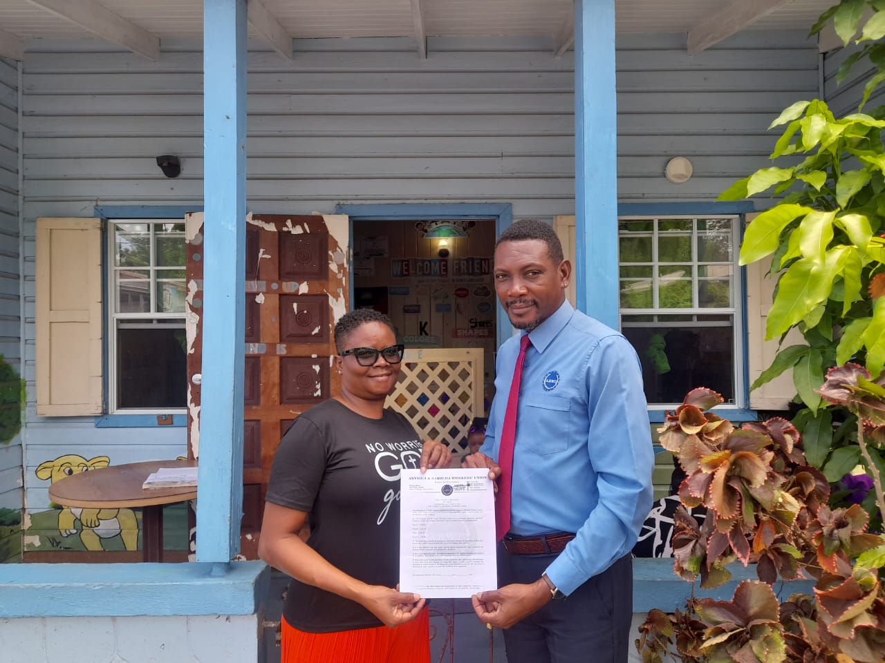 Antigua and Barbuda Workers’ Union Partners with Yahweh Shammah Preschool and Daycare to Provide Discounted Childcare for Members